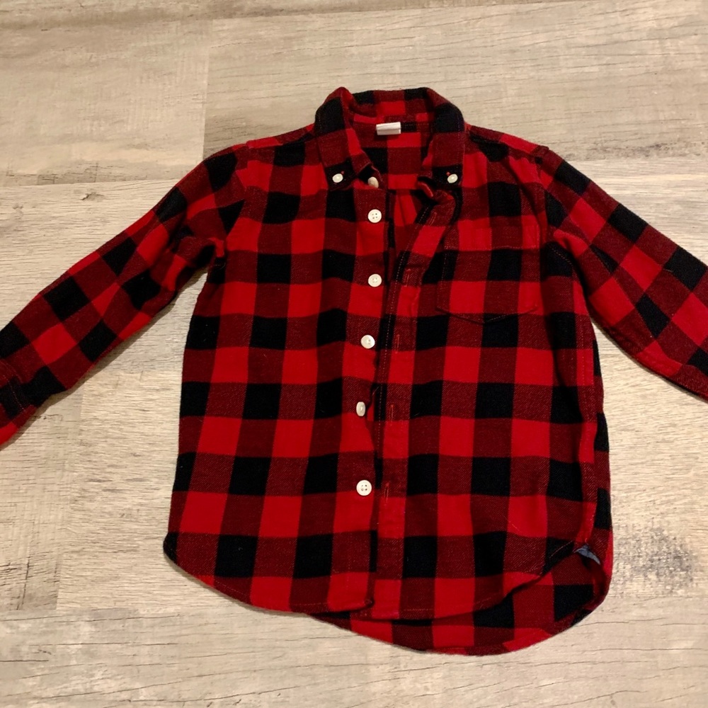 Big Bro/Little Bro Red Buffalo Check Shirts - Picture 4 of 6